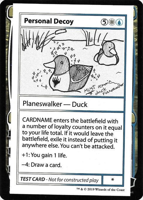 Image for Personal Decoy (No PW Symbol) (CMB1) - Magic: The Gathering