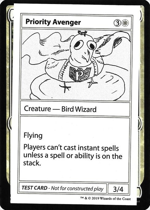 Image for Priority Avenger (No PW Symbol) (CMB1) - Magic: The Gathering