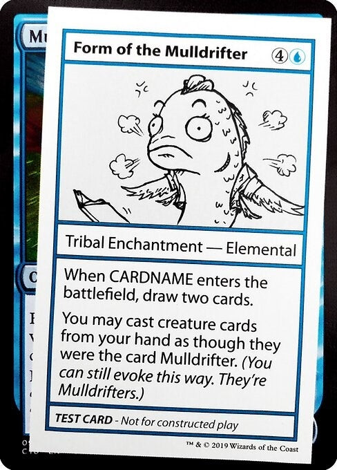 Image for Form of the Mulldrifter (No PW Symbol) - Magic: The Gathering