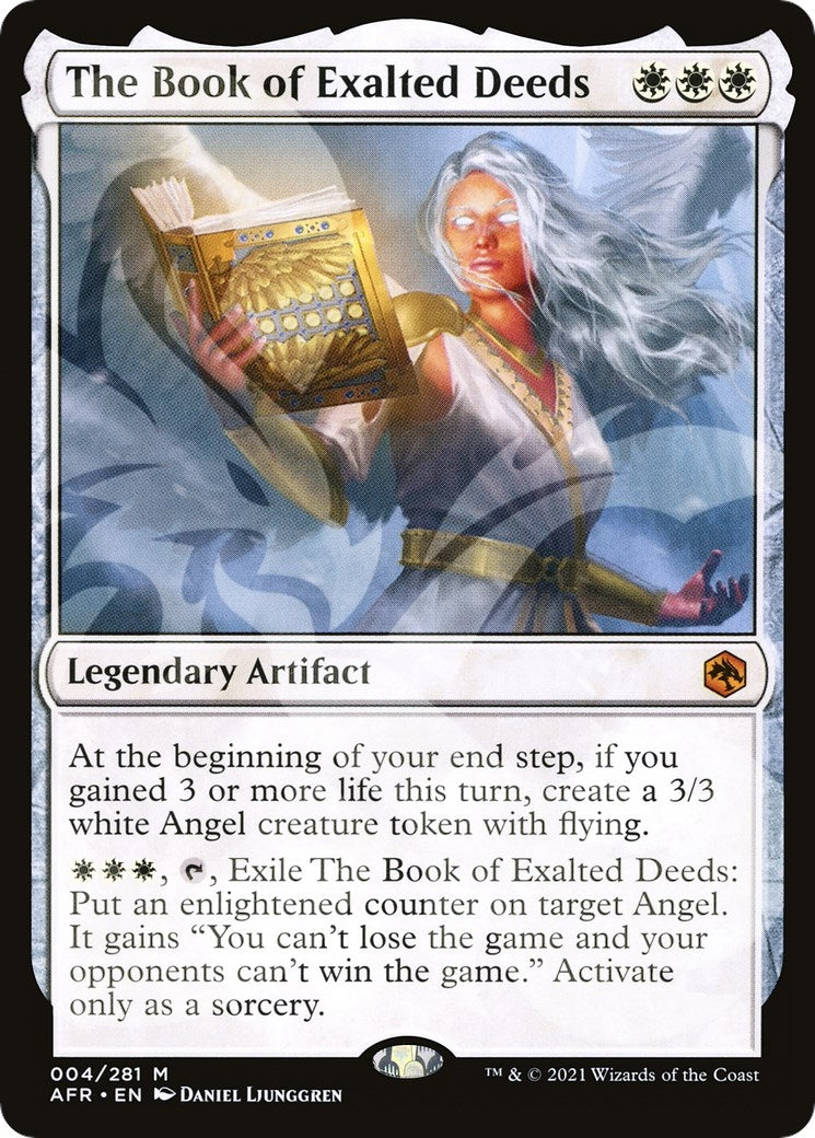 Image for The Book of Exalted Deeds (4) (AFR&) - Magic: The Gathering