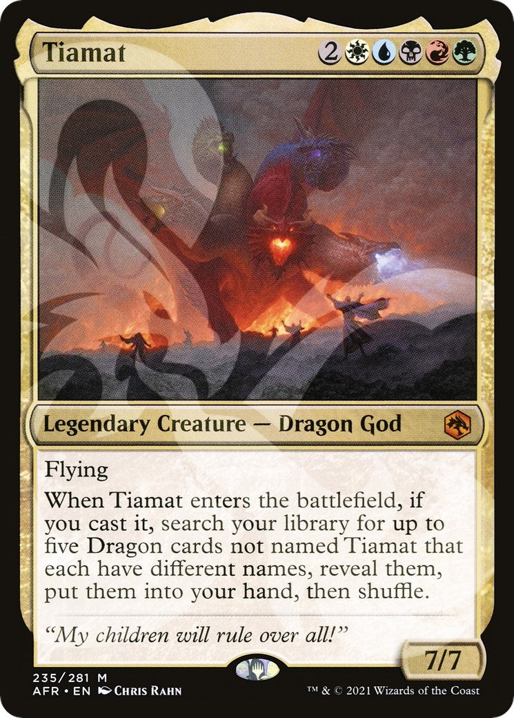 Image for Tiamat (235) - Magic: The Gathering