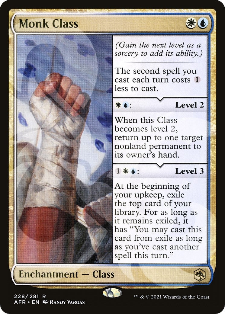 Image for Monk Class (228) - Magic: The Gathering