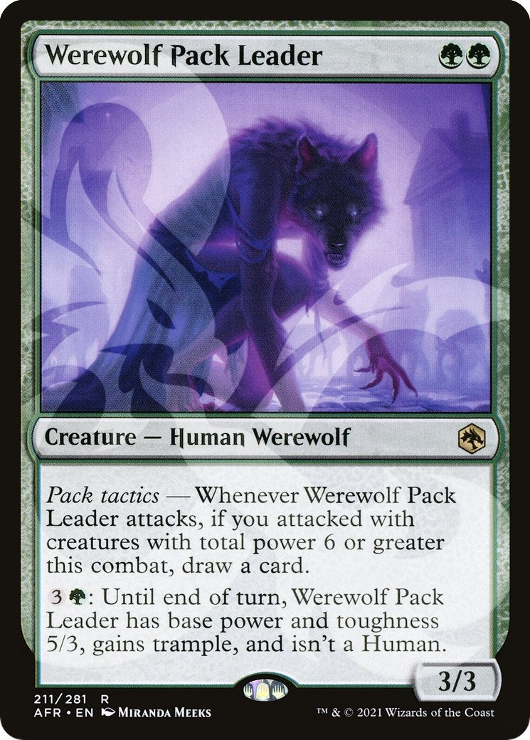 Image for Werewolf Pack Leader (211) - Magic: The Gathering