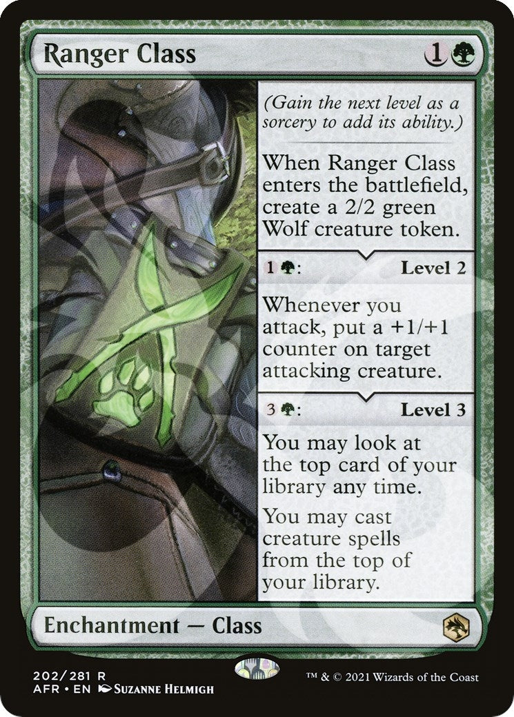 Image for Ranger Class (202) (AFR&) - Magic: The Gathering