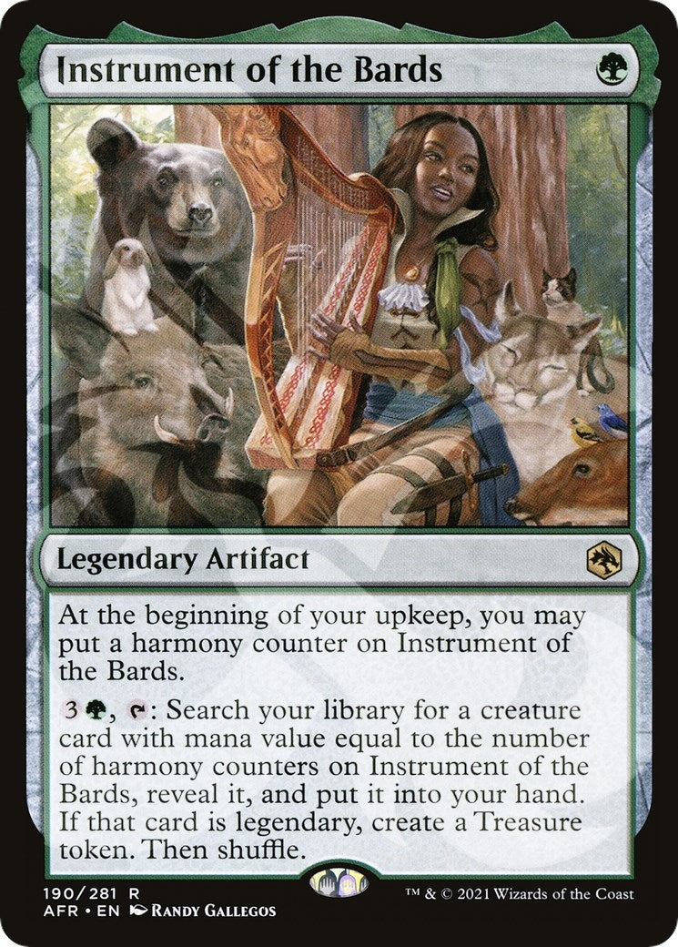 Image for Instrument of the Bards (190) - Magic: The Gathering