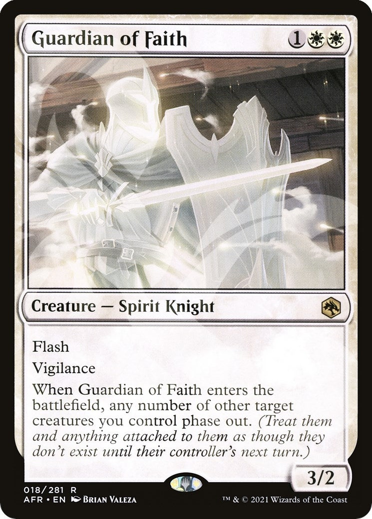 Image for Guardian of Faith (18) (AFR&) - Magic: The Gathering