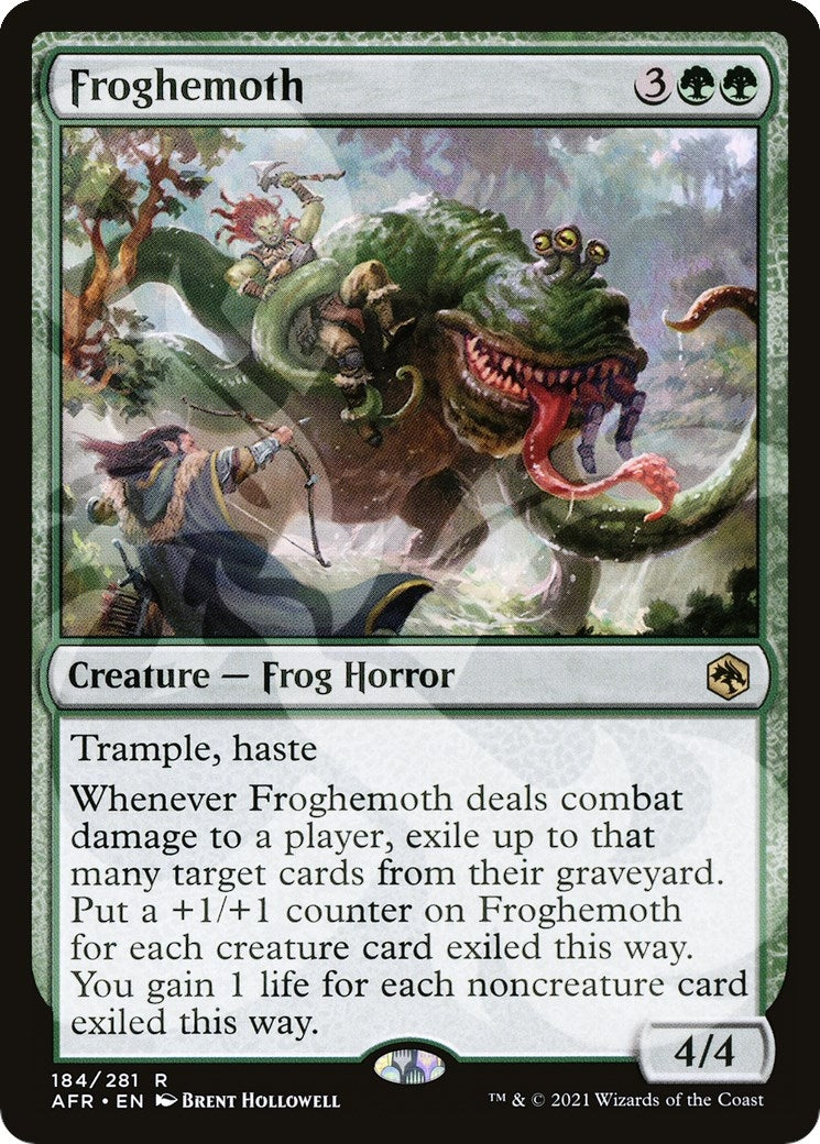 Image for Froghemoth (184) (AFR&) - Magic: The Gathering