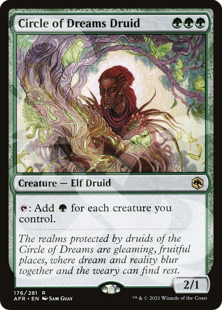 Image for Circle of Dreams Druid (176) (AFR&) - Magic: The Gathering