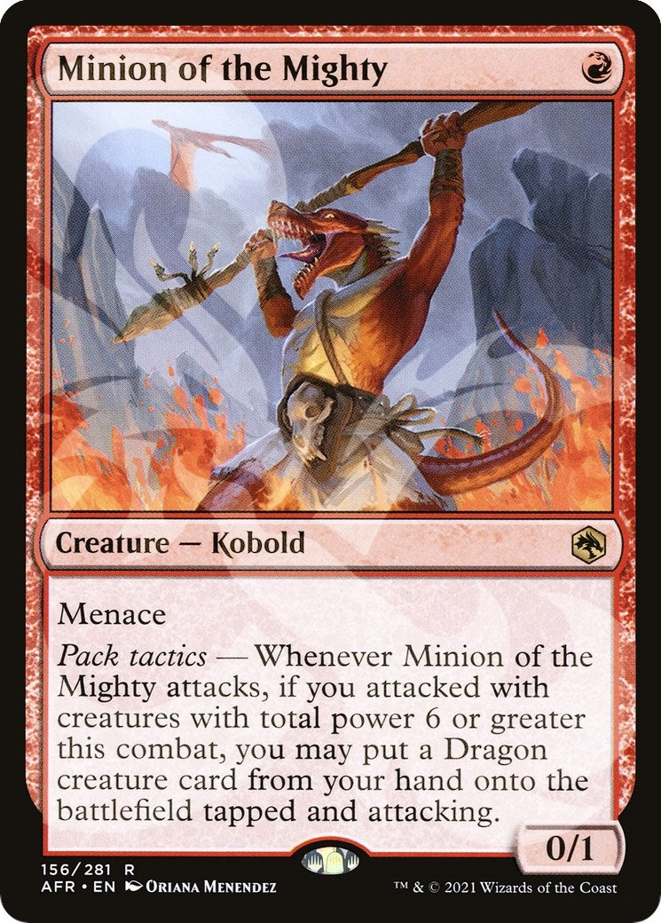 Image for Minion of the Mighty (156) (AFR&) - Magic: The Gathering