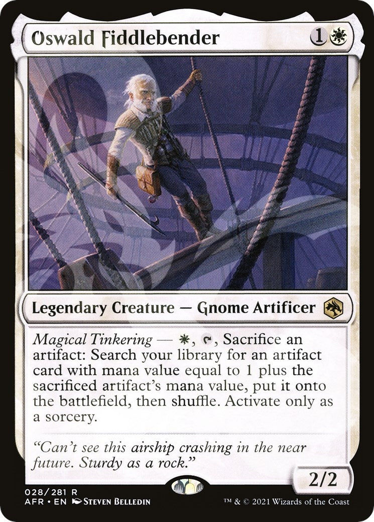 Image for Oswald Fiddlebender (28) (AFR&) - Magic: The Gathering