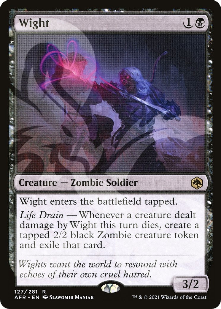 Image for Wight (127) (AFR&) - Magic: The Gathering