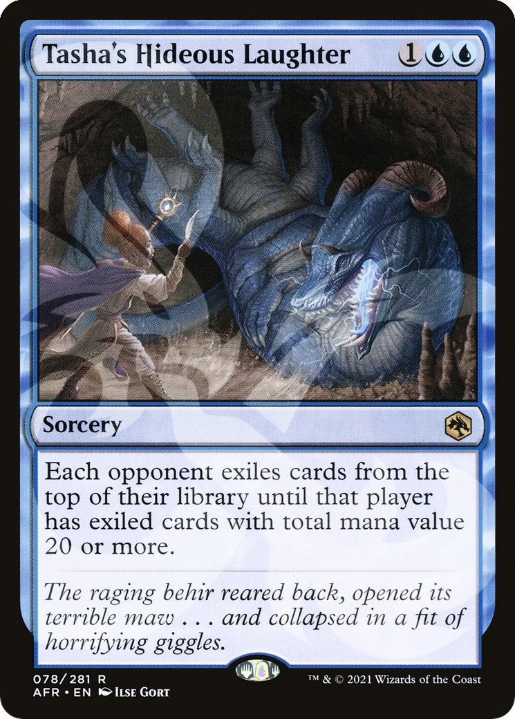 Image for Tasha's Hideous Laughter (78) (AFR&) - Magic: The Gathering