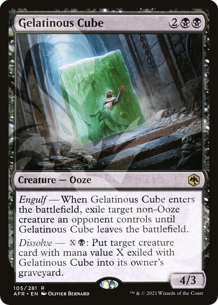 Image for Gelatinous Cube (105) - Magic: The Gathering