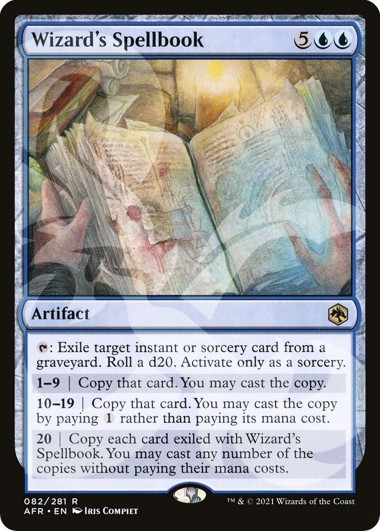 Image for Wizard's Spellbook (82) (AFR&) - Magic: The Gathering