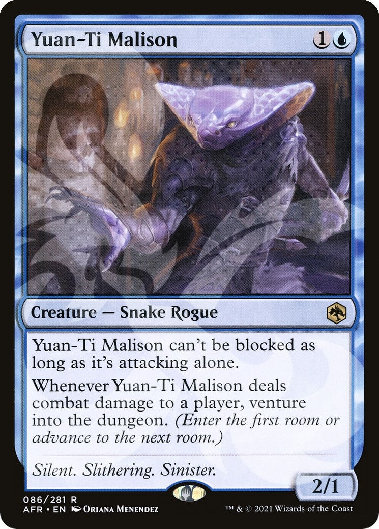 Image for Yuan-Ti Malison (86) (AFR&) - Magic: The Gathering