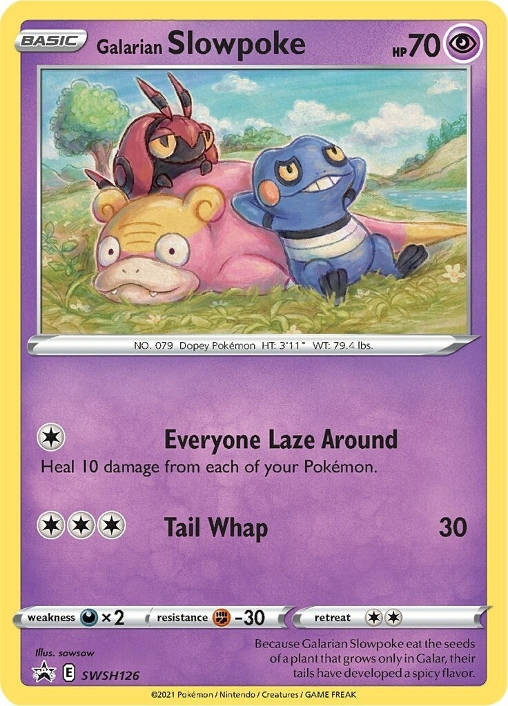 Image for Galarian Slowpoke - SWSH126 (SWSH126) (SWSD) - Pokemon