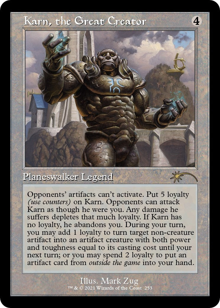 Image for Karn, the Great Creator (253) - Magic: The Gathering