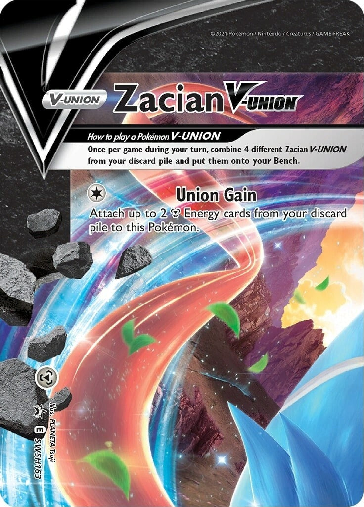 Image for Zacian V-UNION - SWSH163 (SWSH163) (SWSD) - Pokemon