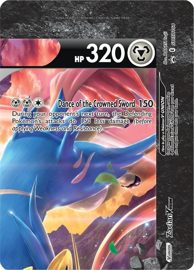 Image for Zacian V-UNION - SWSH164 (SWSH164) (SWSD) - Pokemon