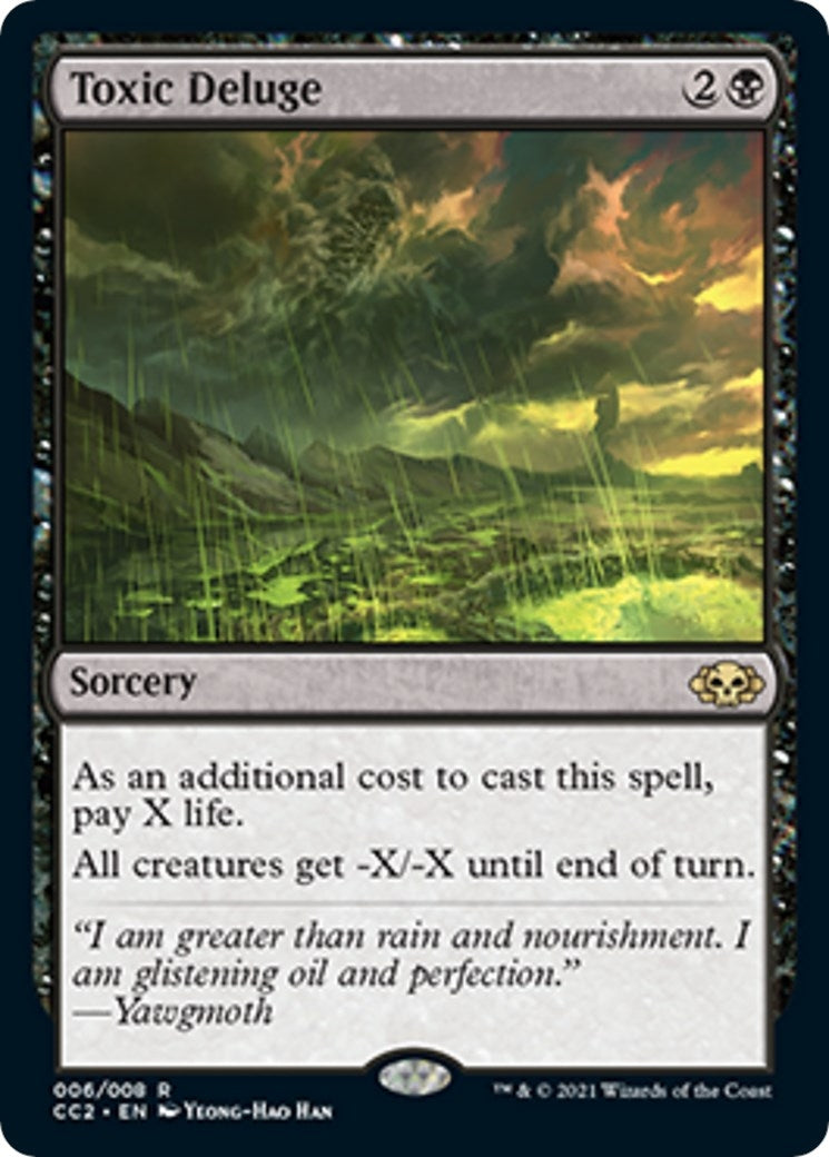 Image for Toxic Deluge (6) - Magic: The Gathering