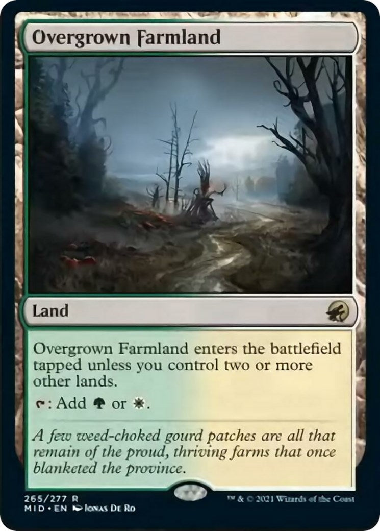 Image for Overgrown Farmland (265) - Magic: The Gathering