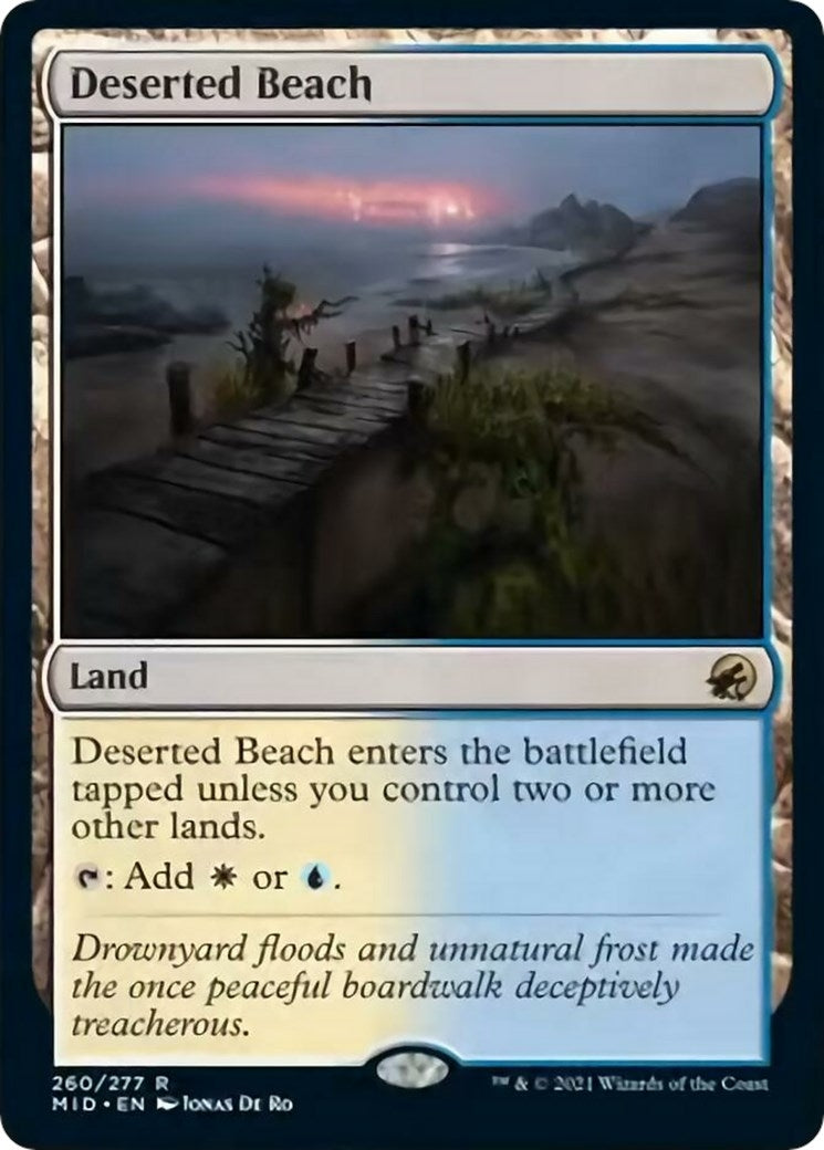 Image for Deserted Beach (260) - Magic: The Gathering