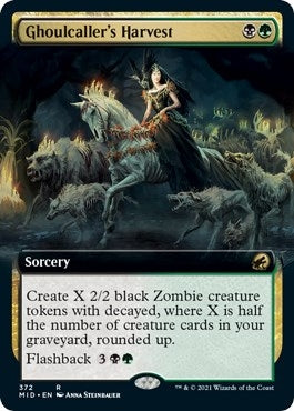Image for Ghoulcaller's Harvest (Extended Art) (372) - Magic: The Gathering