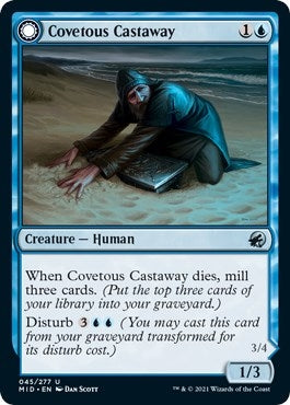 Image for Covetous Castaway (45) (MID) - Magic: The Gathering