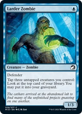Image for Larder Zombie (58) - Magic: The Gathering