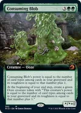Image for Consuming Blob (Extended Art) (362) (MID) - Magic: The Gathering