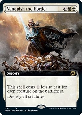 Image for Vanquish the Horde (Extended Art) (333) - Magic: The Gathering
