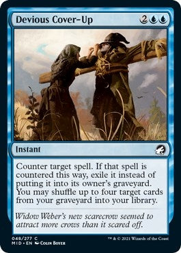 Image for Devious Cover-Up (48) - Magic: The Gathering