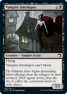 Image for Vampire Interloper (125) - Magic: The Gathering