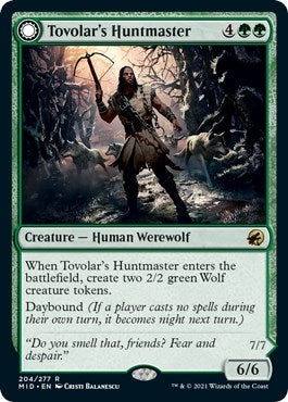 Image for Tovolar's Huntmaster (204) (MID) - Magic: The Gathering