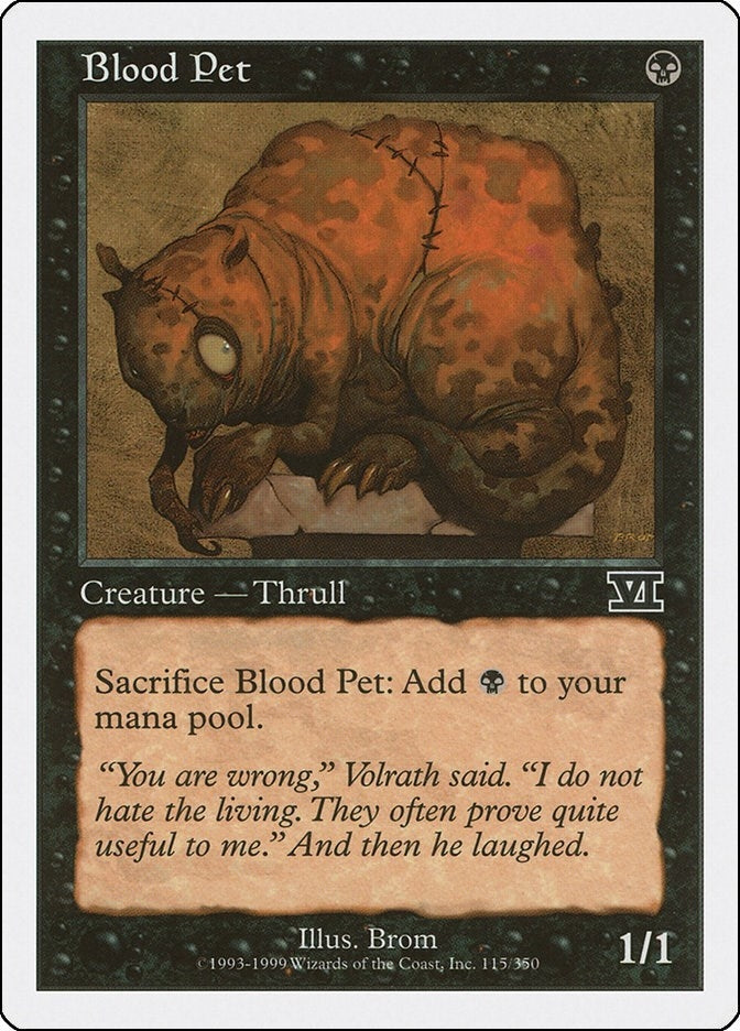 Image for Blood Pet (115) - Magic: The Gathering