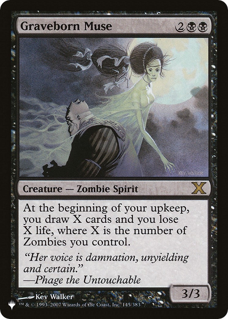 Image for Graveborn Muse (145/383) - Magic: The Gathering