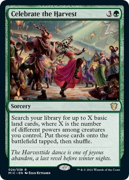 Image for Celebrate the Harvest (24) - Magic: The Gathering