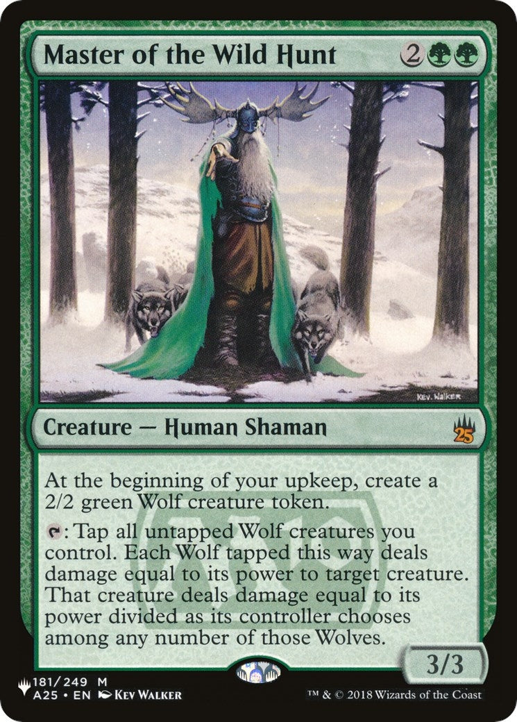 Image for Master of the Wild Hunt (181/249) - Magic: The Gathering