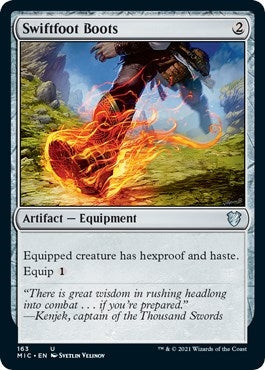 Image for Swiftfoot Boots (163) (MIC) - Magic: The Gathering