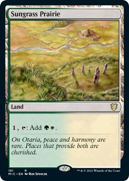Image for Sungrass Prairie (181) (MIC) - Magic: The Gathering