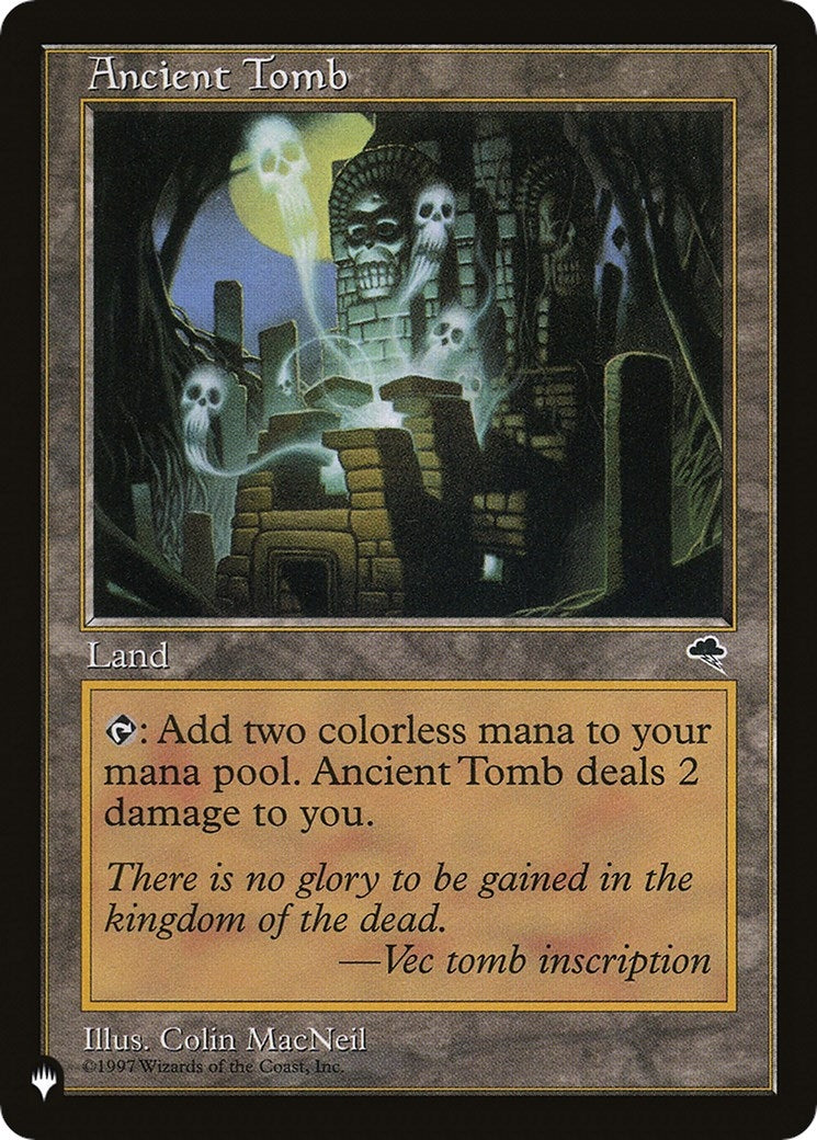Image for Ancient Tomb (LIST) - Magic: The Gathering