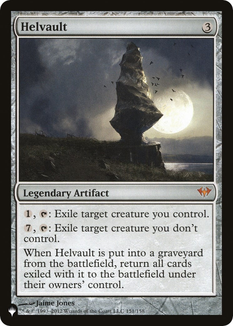 Image for Helvault (151/158) (LIST) - Magic: The Gathering