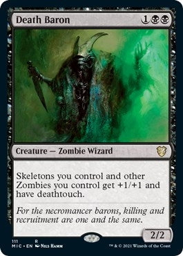 Image for Death Baron (111) (MIC) - Magic: The Gathering