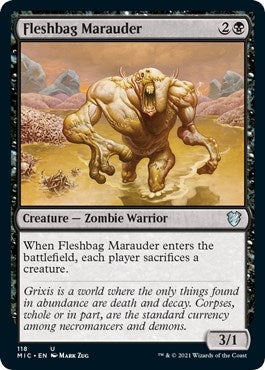 Image for Fleshbag Marauder (118) (MIC) - Magic: The Gathering