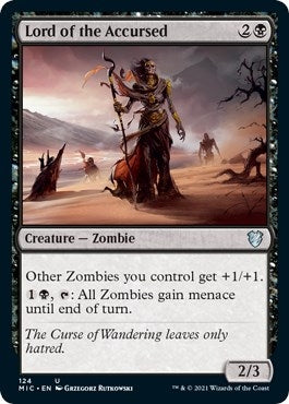 Image for Lord of the Accursed (124) (MIC) - Magic: The Gathering