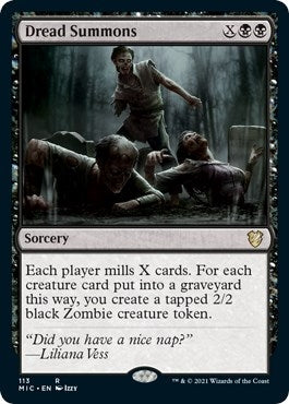 Image for Dread Summons (113) (MIC) - Magic: The Gathering