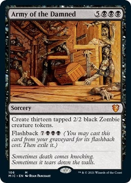 Image for Army of the Damned (106) - Magic: The Gathering