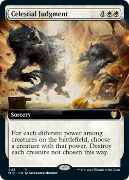 Image for Celestial Judgment (Extended Art) (43) (MIC) - Magic: The Gathering