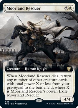 Image for Moorland Rescuer (Extended Art) (45) (MIC) - Magic: The Gathering
