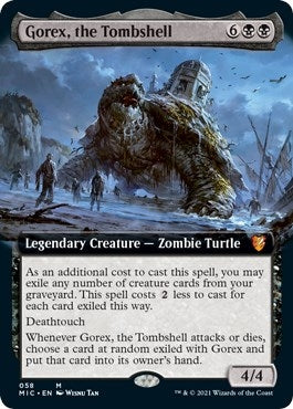 Image for Gorex, the Tombshell (Extended Art) (58) (MIC) - Magic: The Gathering